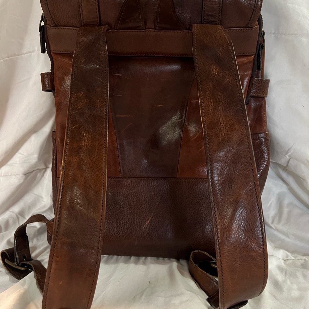 Moore & Giles Crews Leather Backpack Gem